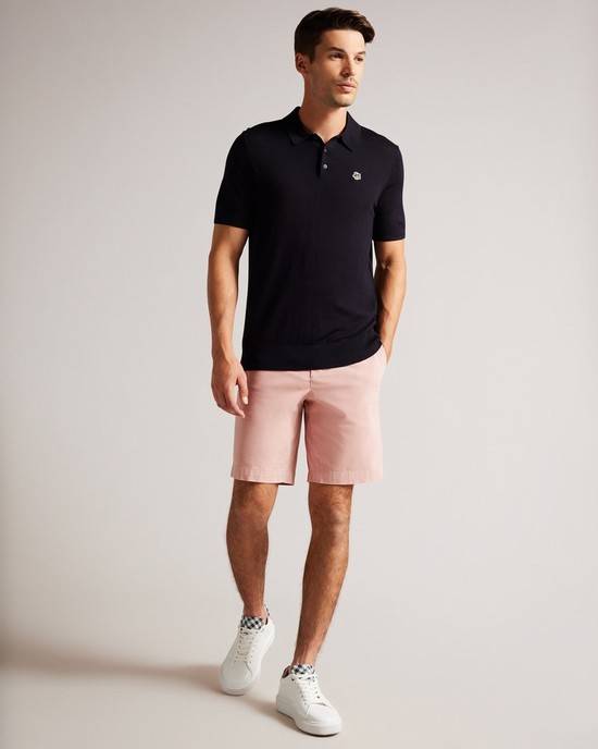 Pantaloncini Ted Baker Ashfrd Uomo Rosa | QVIUJ5893