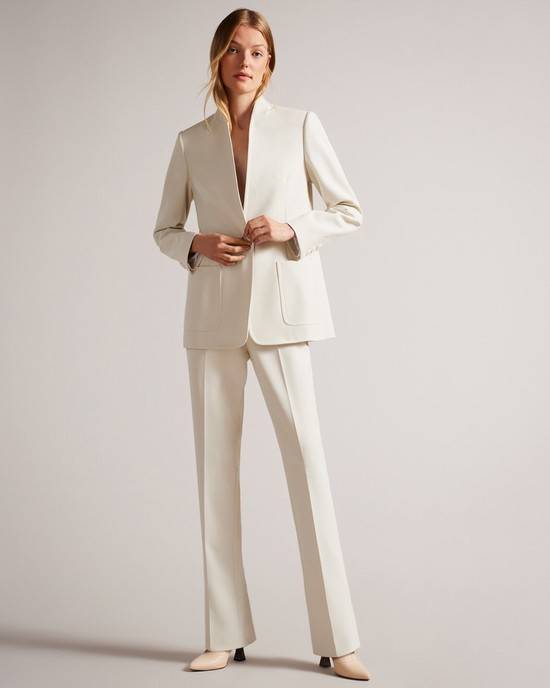 Pantaloni Ted Baker Amberot Donna Beige | ACRBT9586