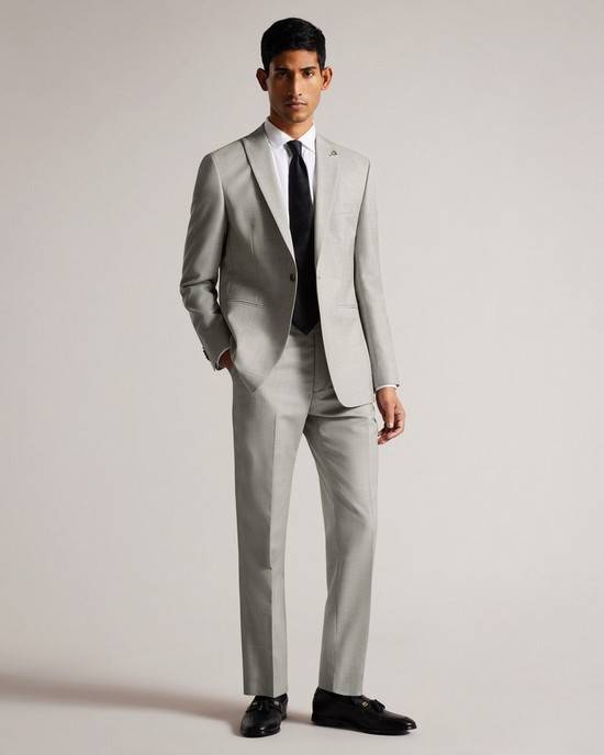 Pantaloni Ted Baker Artimtr Uomo Grigie | MUBGZ5761