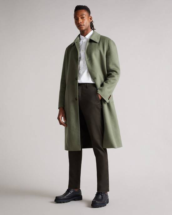 Pantaloni Ted Baker Boxwel Uomo Khaki | EWRAQ1492
