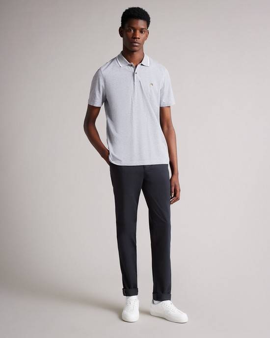 Pantaloni Ted Baker Genay Uomo Blu Marino | NSCLA0837