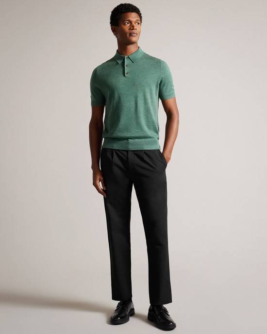 Pantaloni Ted Baker Vedra Uomo Nere | CWDMU7513