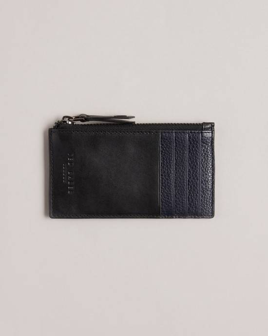Portafogli Ted Baker Fineas Uomo Nere | KNDHP6417