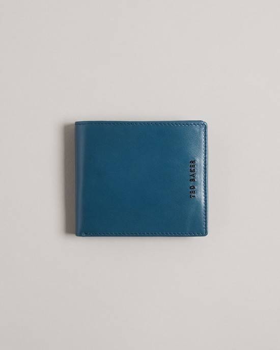 Portafogli Ted Baker Sammed Uomo Blu | JQNTA1940