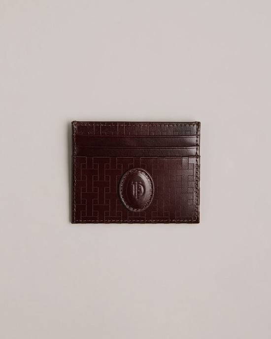 Portafogli Ted Baker Tobies Uomo Marroni Cioccolato | DVKTE0472
