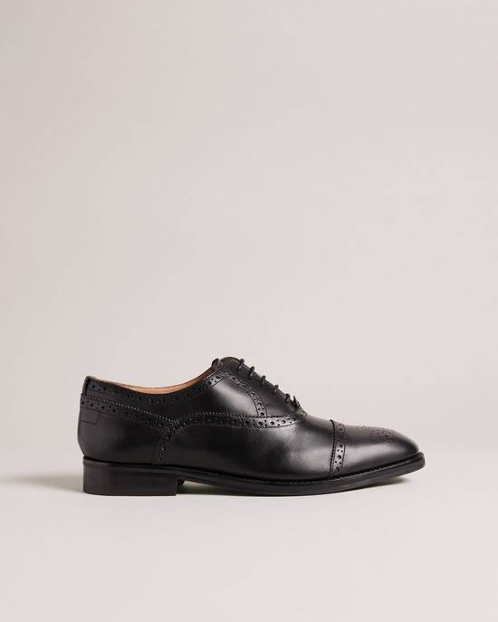 Scarpe Da Sera Ted Baker Arniie Uomo Nere | RSCKZ8301