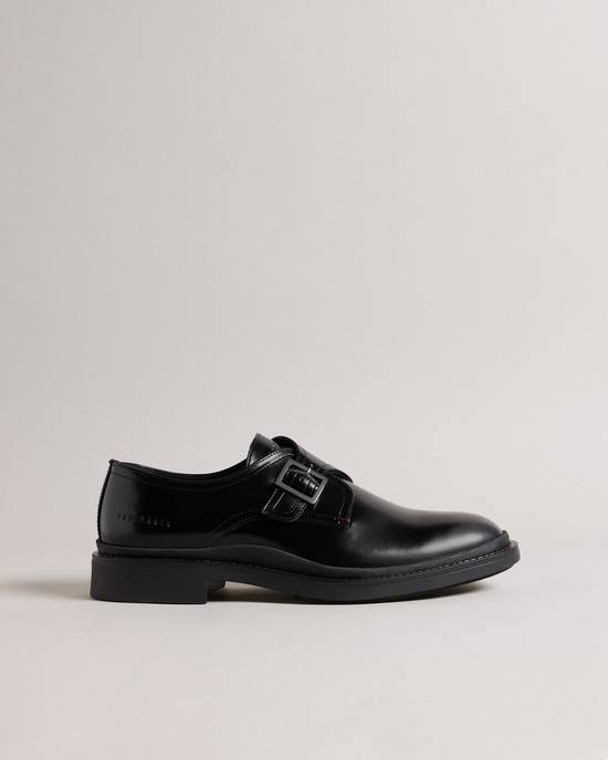 Scarpe Da Sera Ted Baker Elvan Uomo Nere | XYIAK8706