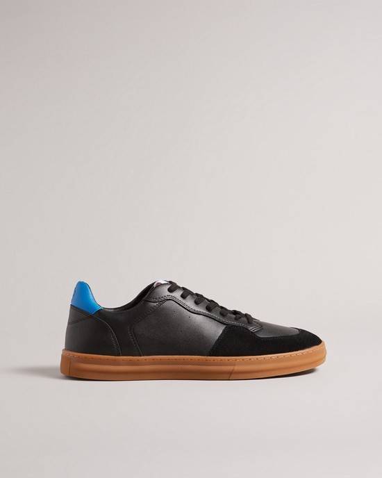 Scarpe Sportive Ted Baker Barkerl Uomo Nere | QDJLG8712