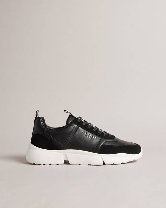 Scarpe Sportive Ted Baker Cecylew Uomo Nere | JHTNQ5479