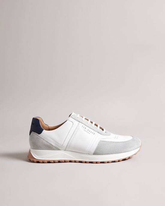 Scarpe Sportive Ted Baker Frayney Uomo Blu Marino | BFHZC7621