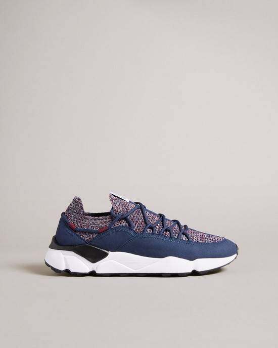 Scarpe Sportive Ted Baker Markyy Uomo Blu Marino | KAYXG3762