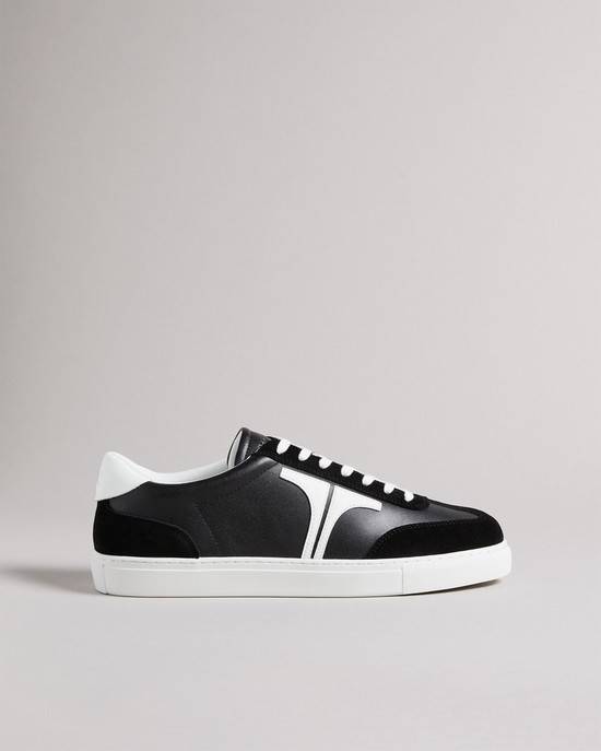 Scarpe Sportive Ted Baker Robbert Uomo Nere | OHINS9184