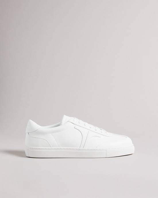 Scarpe Sportive Ted Baker Robertt Uomo Bianche | BUITP5783