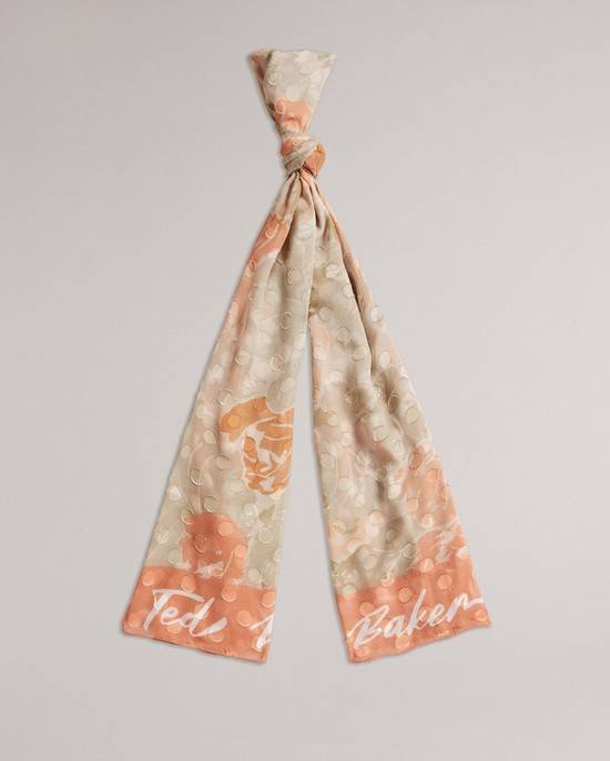 Sciarpe Ted Baker Alanny Donna Corallo | BIWLP7129