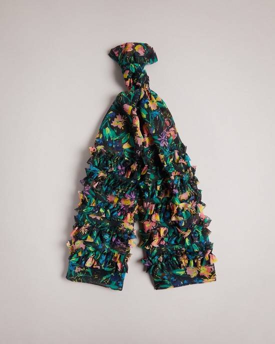 Sciarpe Ted Baker Liyana Donna Nere | LKABH9643