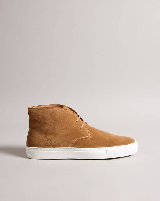 Stivali Ted Baker Clarecs Uomo Marroni | IMVHE0948