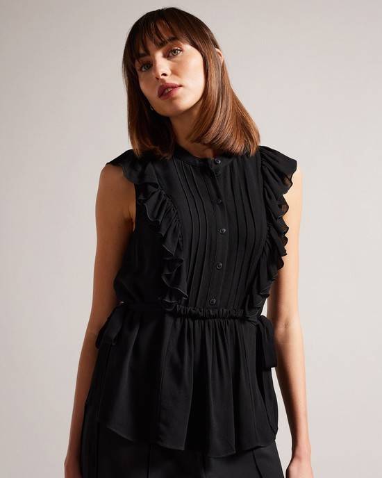 Top Ted Baker Evalie Donna Nere | NVAGL6859