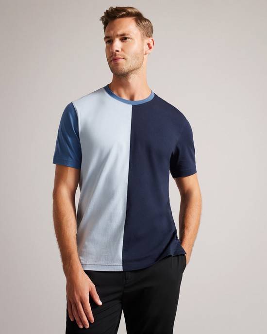 Top Ted Baker Ramin Uomo Blu Scuro | KSLME3928