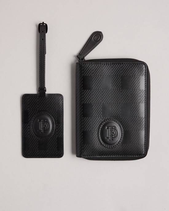 Valigie Ted Baker Tobery Uomo Nere | SBXET6387