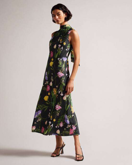 Vestito Ted Baker Addilin Donna Nere | UBAGO2079