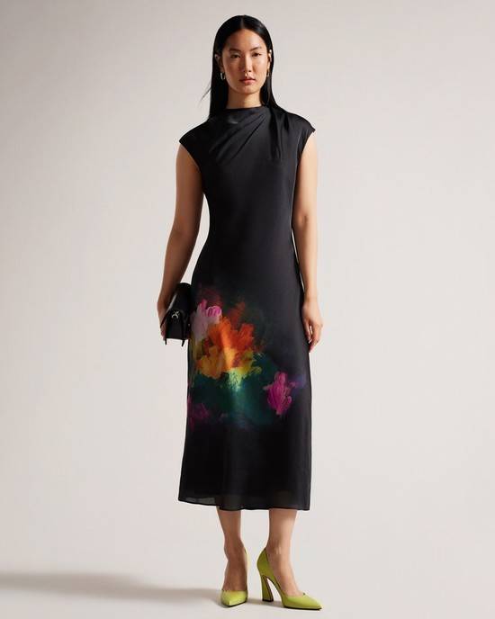 Vestito Ted Baker Averiee Donna Nere | BOEFG3481
