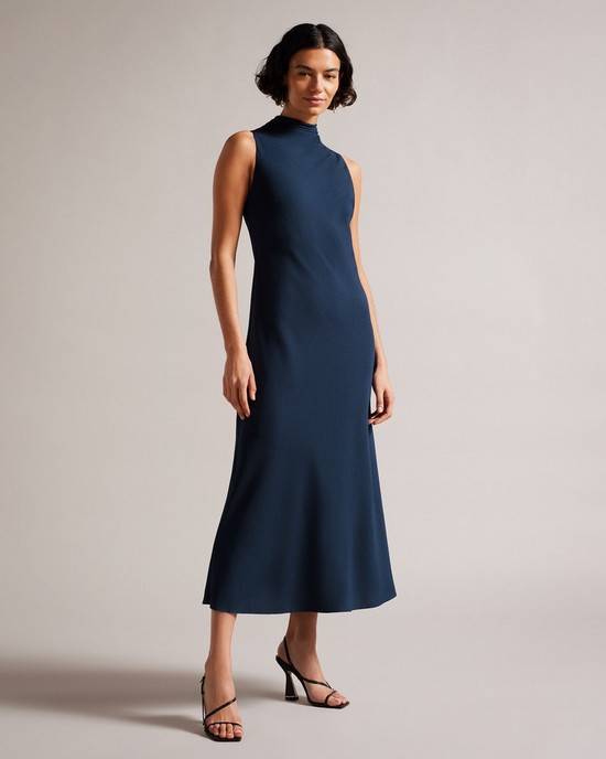 Vestito Ted Baker Eleanar Donna Blu Scuro | AXDUR7968