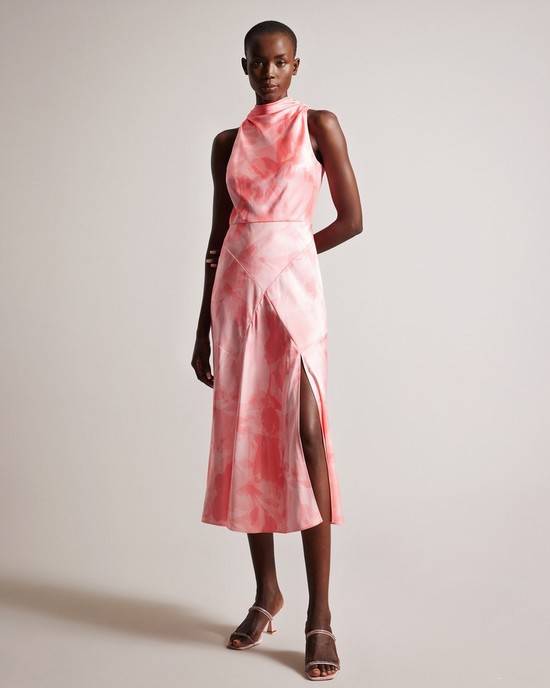 Vestito Ted Baker Foreste Donna Corallo | ABEPW2716
