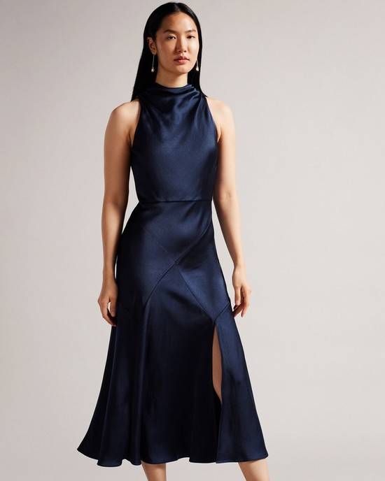 Vestito Ted Baker Lilymay Donna Blu Scuro | JBPRK9845