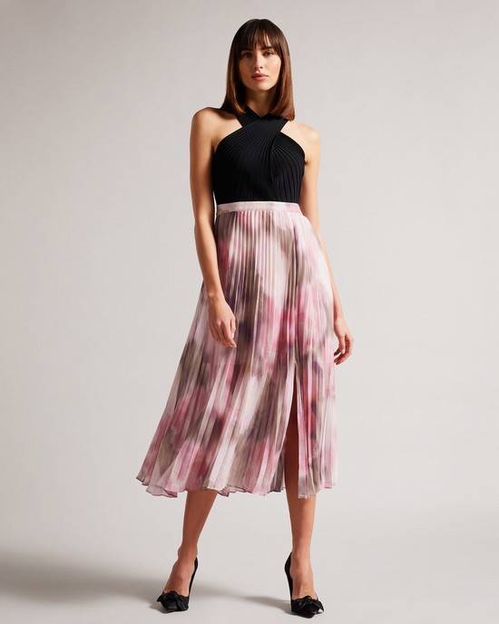 Vestito Ted Baker Loulous Donna Corallo | KBHIM3516