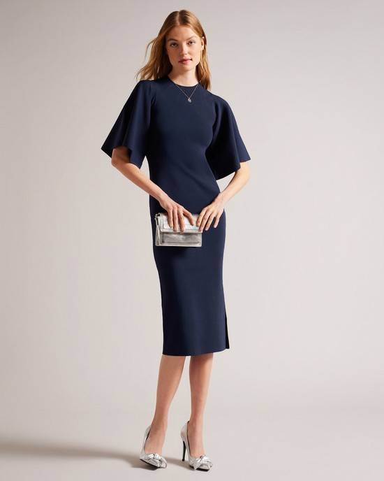 Vestito Ted Baker Lounia Donna Blu Scuro | KVFAS3049