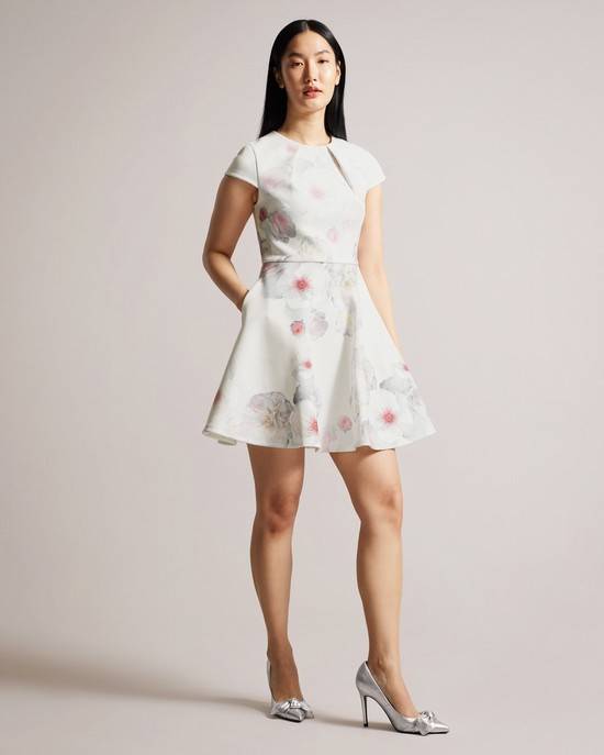Vestito Ted Baker Trinia Donna Beige | IAEGB1459