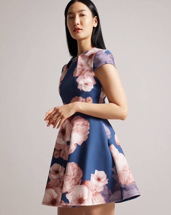 Vestito Ted Baker Trinia Donna Blu Scuro | UIPSO5381